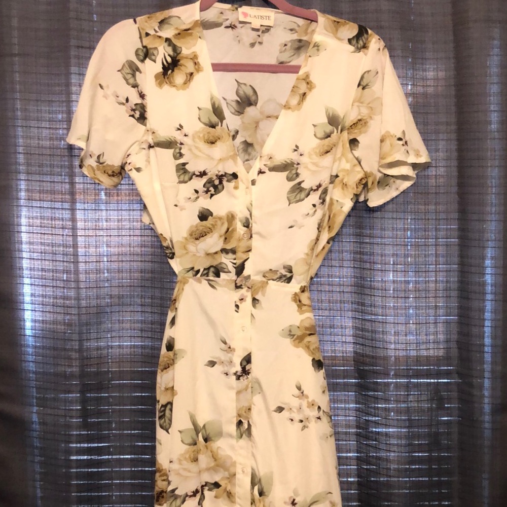 Floral maxi dress